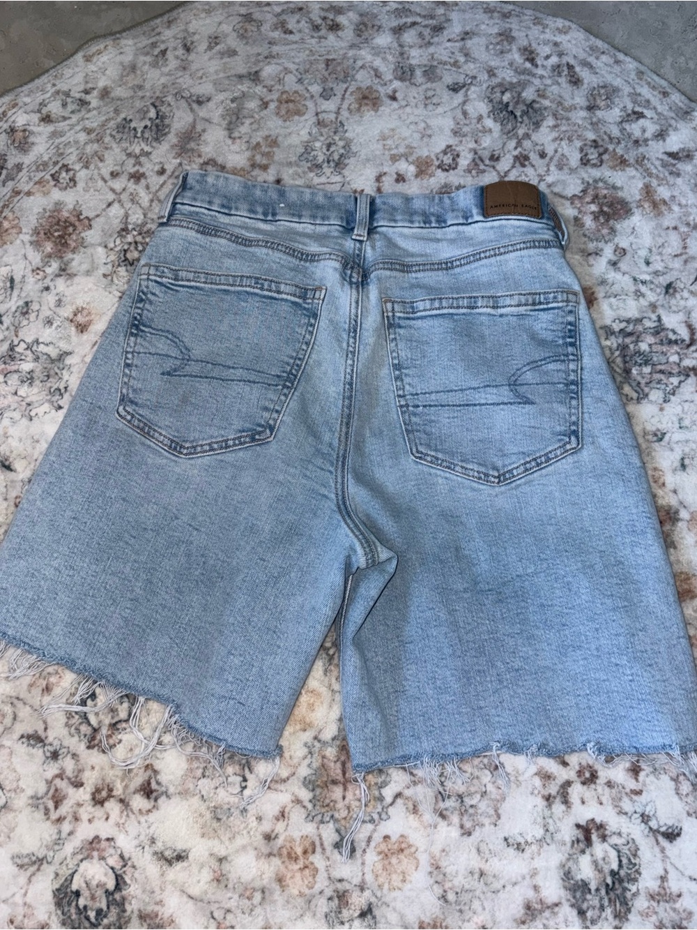 AE Strigid Bermuda Denim Shorts
